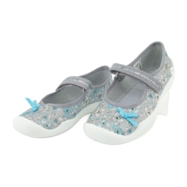 Calzado infantil befado 114Y408 azul gris 2