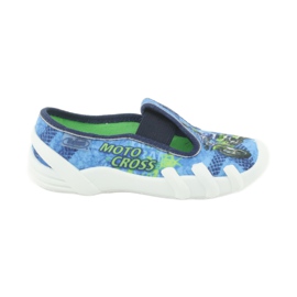 Zapatos befado niño 290X171 azul verde 1