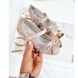 S.Barski Bailarinas Caladas con Velcro Barski Remtro marrón multicolor 1 S.Barski Bailarinas Caladas con Velcro Barski Remtro marrón multicolor 1