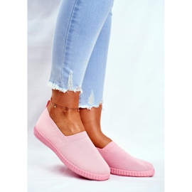 PS1 Zapatillas Deportivas para Mujer Zapatillas sin Cordones Rosa Grigio rosado 1