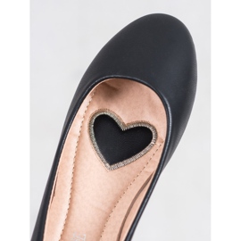 Diamantique Bailarinas negras negro 1