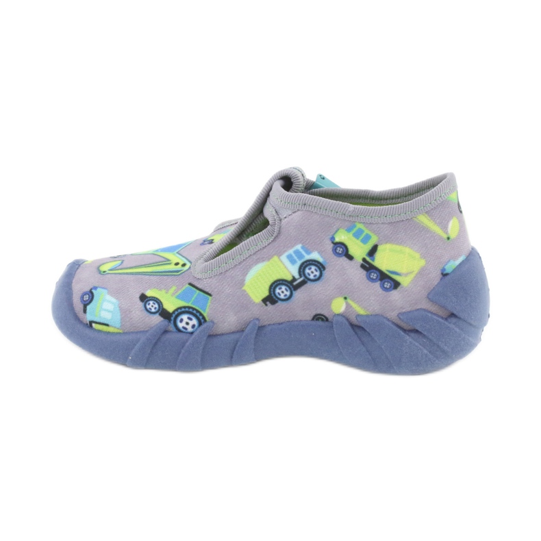 Calzado infantil befado 110P371 azul gris verde 1