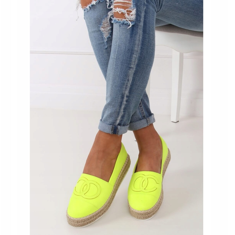 Alpargatas de mujer Neon T341P Verde Fluorescente 1 Alpargatas de mujer Neon T341P Verde Fluorescente 1