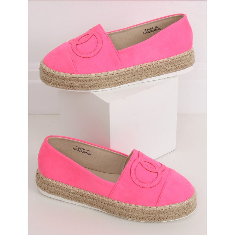 Alpargatas de mujer Neon T341P Rosa Fluorescente 2