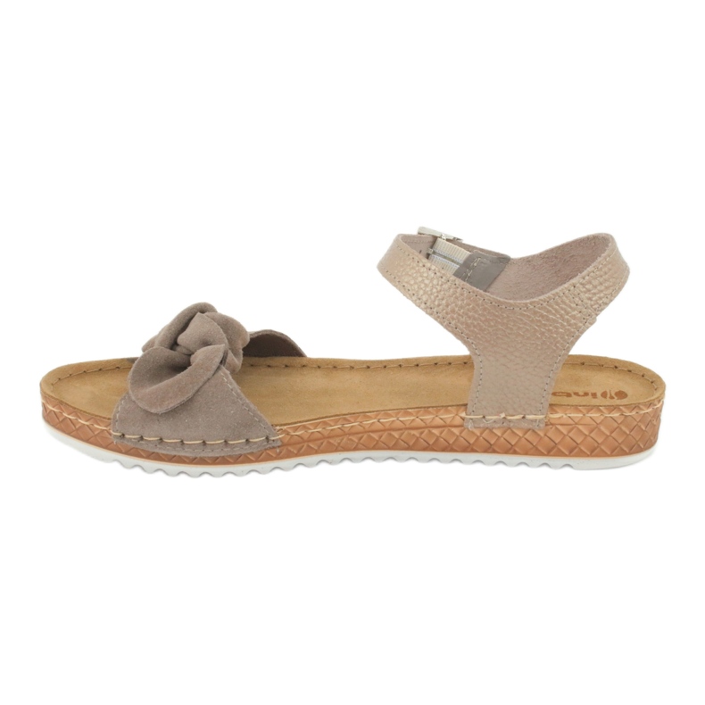Zapatos de mujer Comfort Inblu 158D118 beige 1