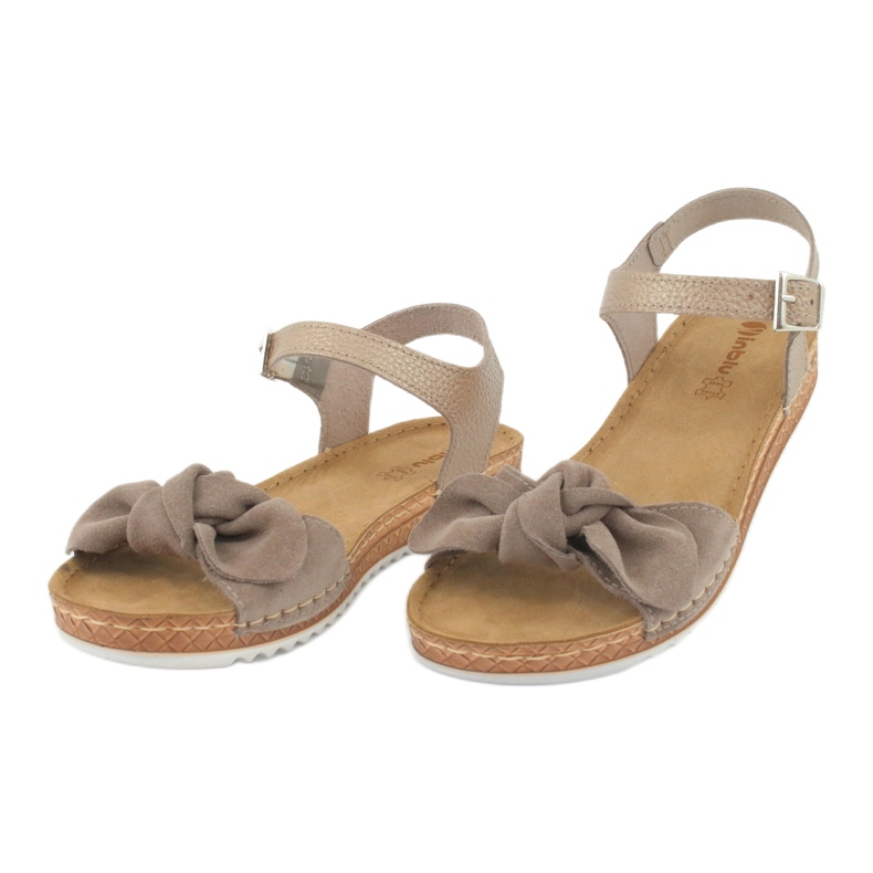 Zapatos de mujer Comfort Inblu 158D118 beige 2