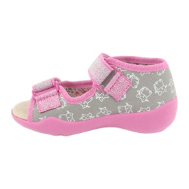 Calzado infantil befado amarillo 342P006 rosa gris 1