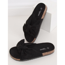 Pantuflas de corcho negro G-580 Negro 1