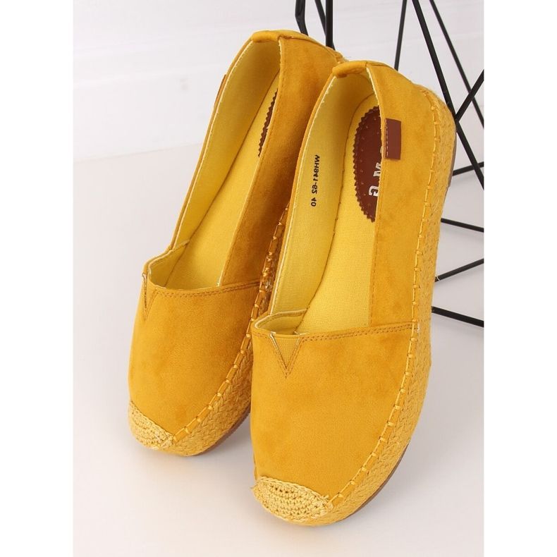 Alpargatas de mujer miel WH941 Yellow amarillo 1