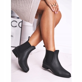 Black Matt Galoshes zapatos-botas para mujer Answear negro 2 Black Matt Galoshes zapatos-botas para mujer Answear negro 2
