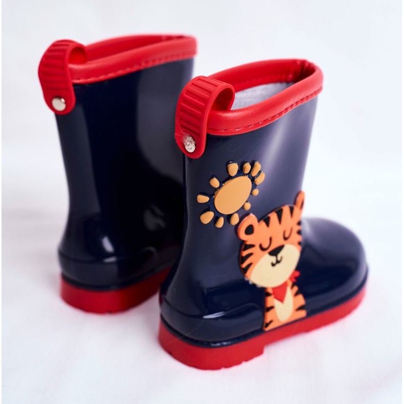 Botas de agua de goma para niños. Azul Marino Tigger 2