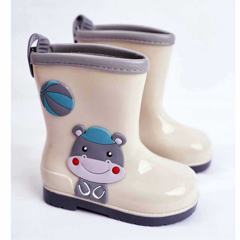 Chanclos de goma para niños Gris Hipo 1