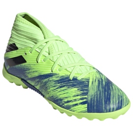 Botas de fútbol adidas Nemziz 19.3 Tf Jr FV4006 multicolor verde 3