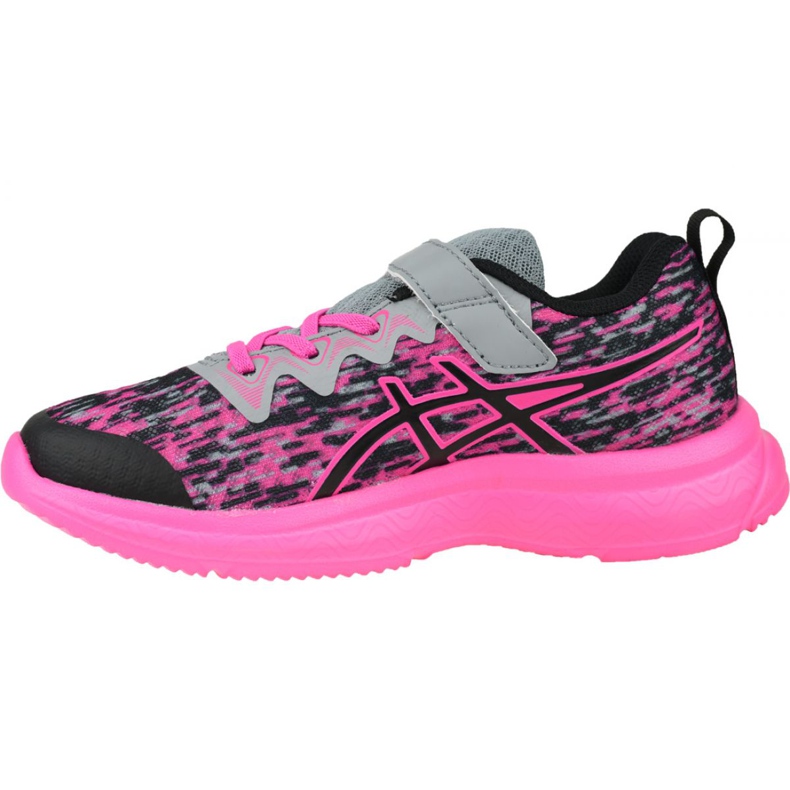 Asics Soulyte Ps Jr 1014A098-021 negro rosado verde 1