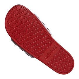 Zapatillas Adidas Adilette Comfort Adj M EG1346 blanco rojo azul 1