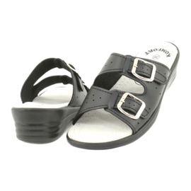 American Club zapatillas negras con hebillas americanas negro 3