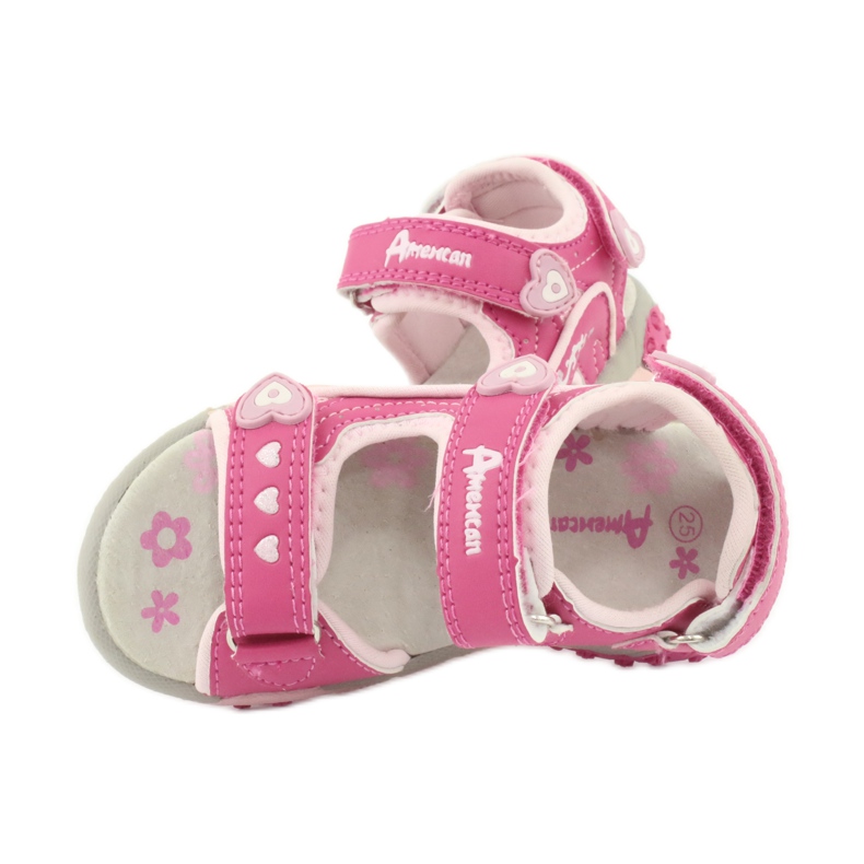 Sandalias American Club 1176 rosa 4
