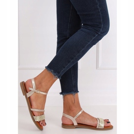 Sandalias mujer oro 620-62 oro dorado 2