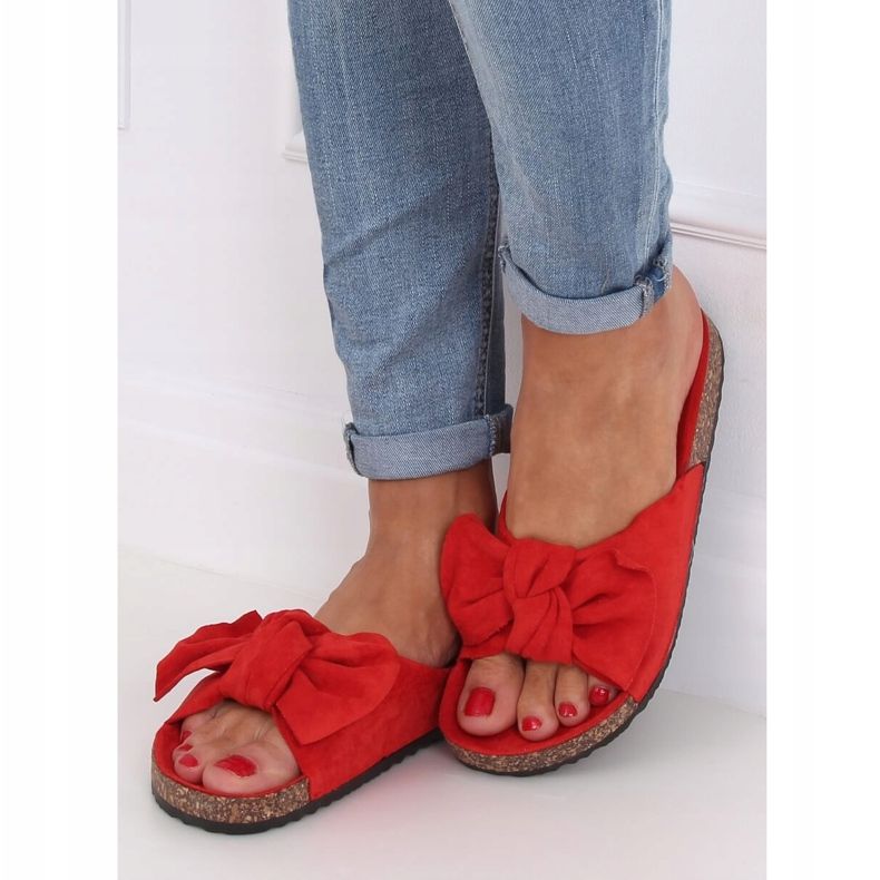 Suelas de corcho rojo 10-218 Rojo 1