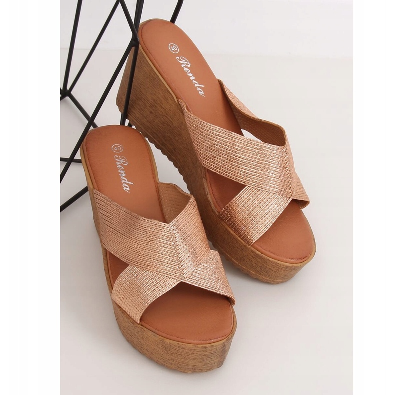 Zapatilla cuña Champagne 10-235 Champagne beige 1 Zapatilla cuña Champagne 10-235 Champagne beige 1