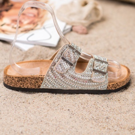 Bona Zapatillas con estilo con hebilla dorado 2 Bona Zapatillas con estilo con hebilla dorado 2