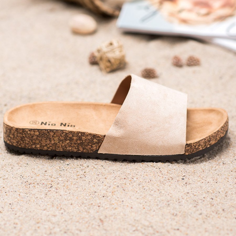 Nio Nio Zapatillas clásicas en la plataforma marrón 2