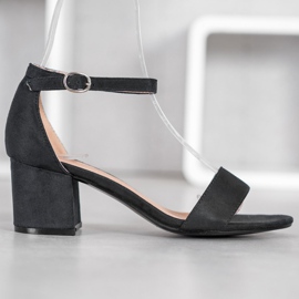 Diamantique Sandalias casuales en un bar negro 2