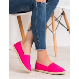 Tony Alpargatas rosas sin cordones rosado 3
