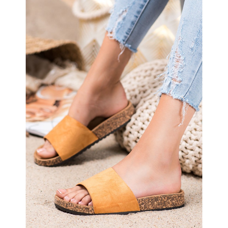 Nio Nio Zapatillas clásicas en la plataforma marrón 2