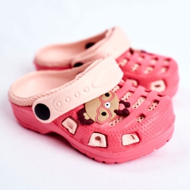 Giolan Pantuflas Infantiles Foam Crocs Red Sweet Teddy rojo multicolor 1