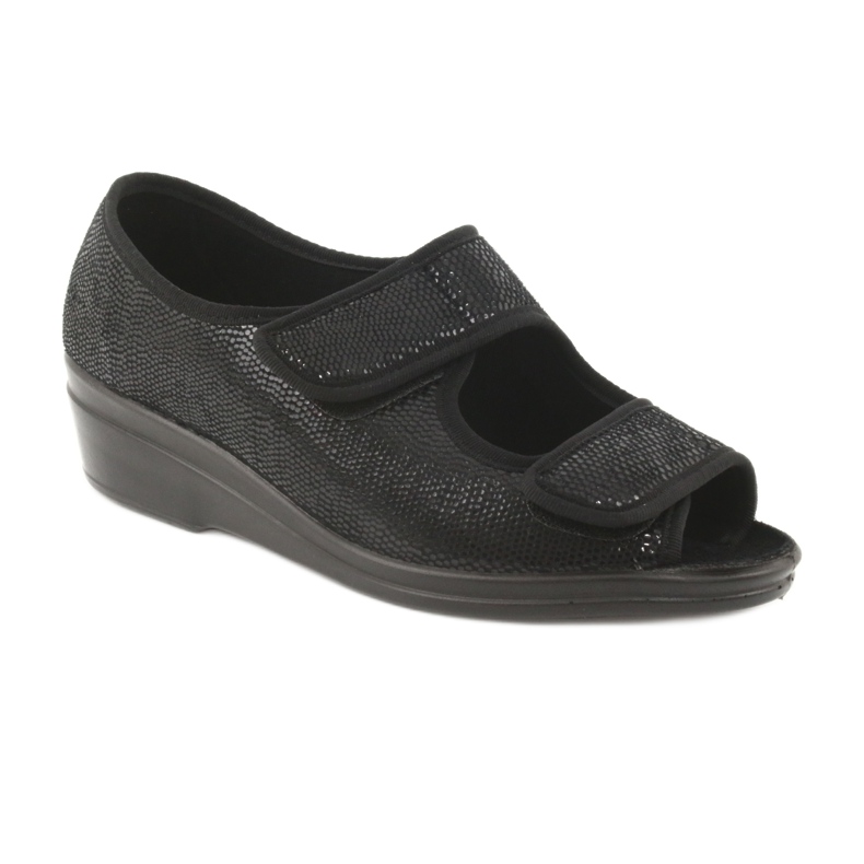 Zapatos de mujer befado pu 051D014 negro 2