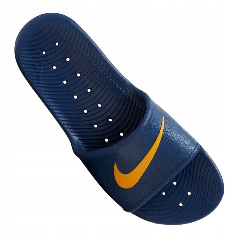 Chanclas Nike Kawa Shower M 832528-407 azul marino 2