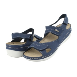 Zapatos de mujer Inblu 158D142 azul marino 3