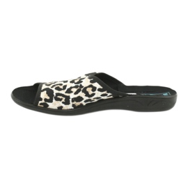 Zapatillas de mujer Adanex 13795 panther beige negro 1