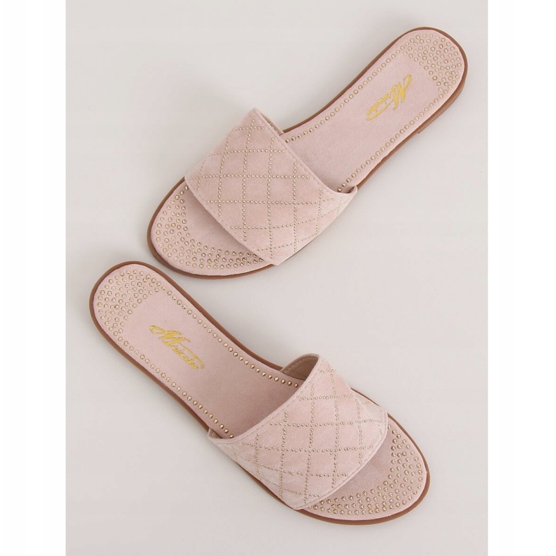 Zapatillas rosa mujer rosa Q-85 Pink 1