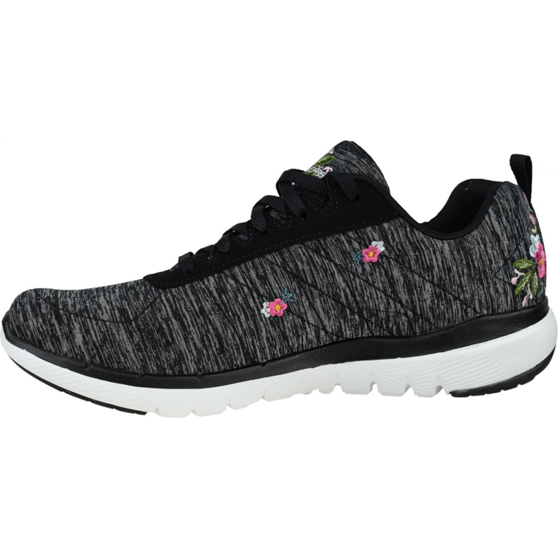 Skechers Flex Appeal 3.0 W 13074-BKW negro 1