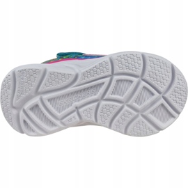 Skechers Wavy-Lites Jr 81385N-MLT multicolor verde 3