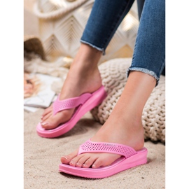 Bona Chanclas Pink Comfort rosado 4