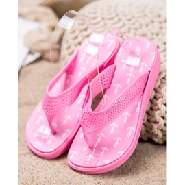 Bona Chanclas Pink Comfort rosado 2
