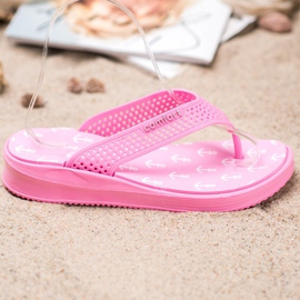 Bona Chanclas Pink Comfort rosado 3