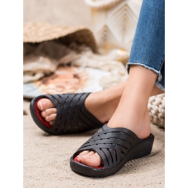 Bona Zapatillas cómodas y ligeras negro 1