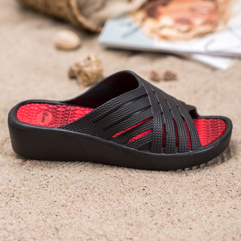 Bona Zapatillas cómodas y ligeras negro 2