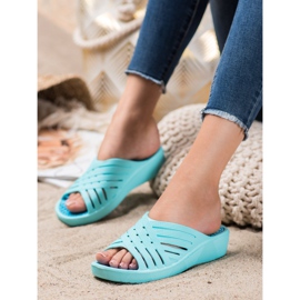 Bona Zapatillas cómodas y ligeras azul 4