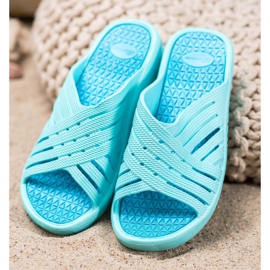 Bona Zapatillas cómodas y ligeras azul 3