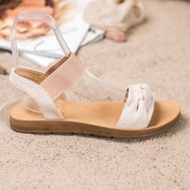 SHELOVET Sandalias sin cordones marrón 4