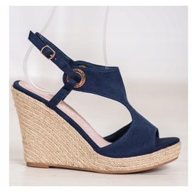 Goodin Sandalias Alpargatas Cerradas azul marino azul 2