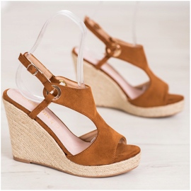 Goodin Sandalias Alpargatas Cerradas marrón 3
