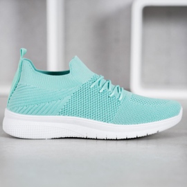 SHELOVET Zapatos deportivos bajos verde 3