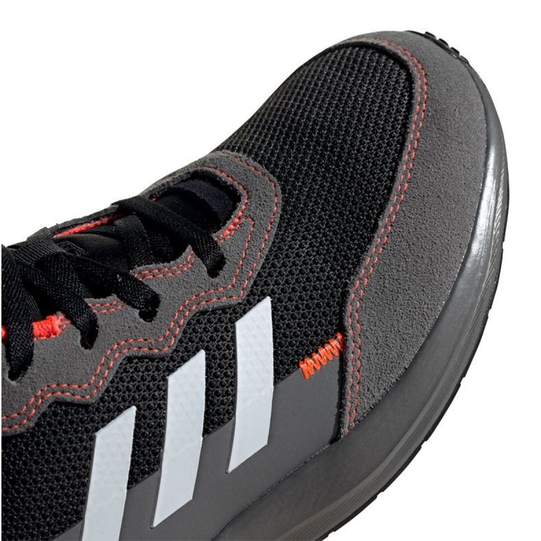 Zapatillas de running adidas RapidaRun Elite Jr EG6911 negro gris 1
