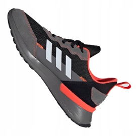 Zapatillas de running adidas RapidaRun Elite Jr EG6911 negro gris 4